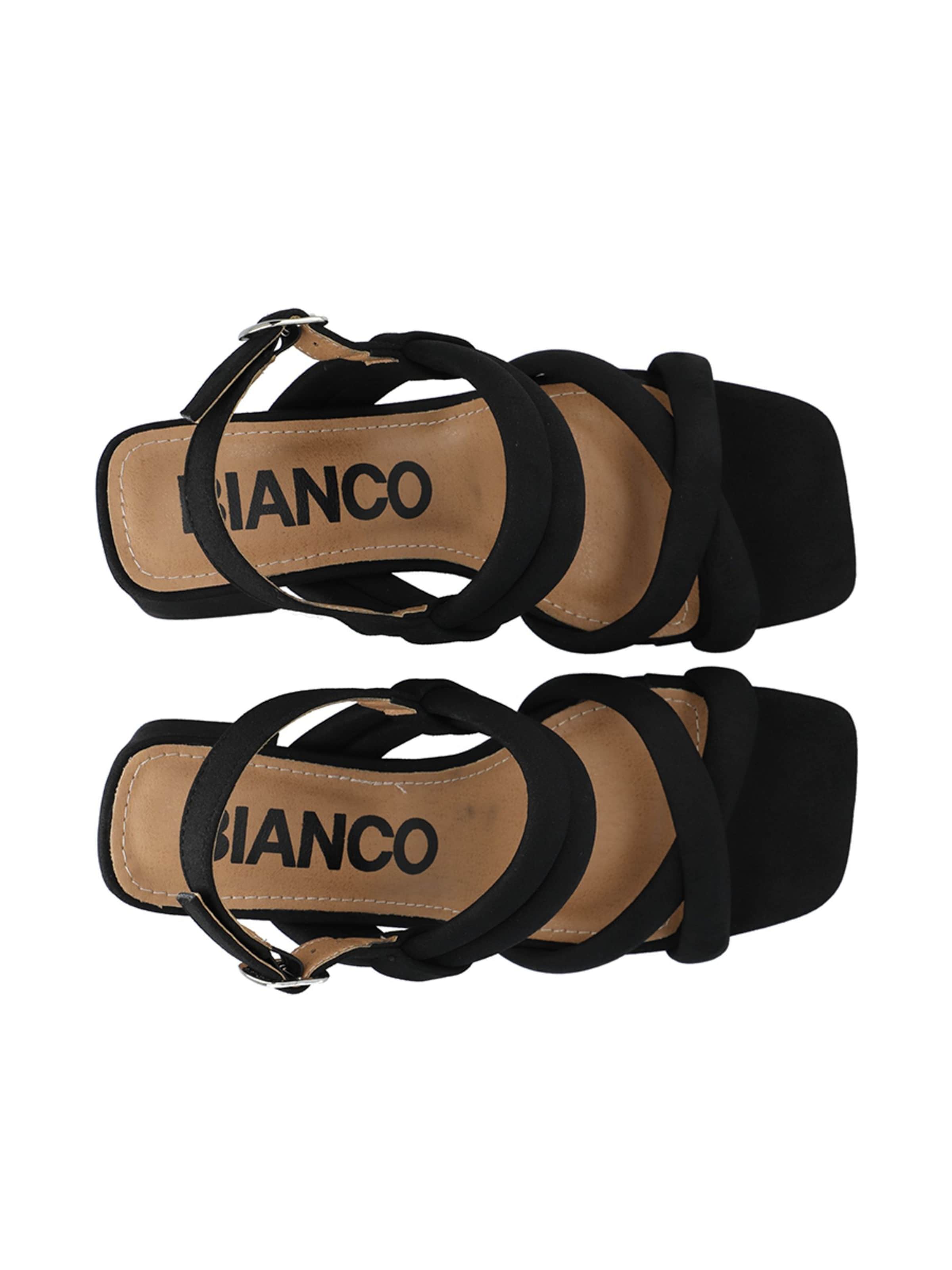 Bianco Strap sandal 'JOYCE' in Black