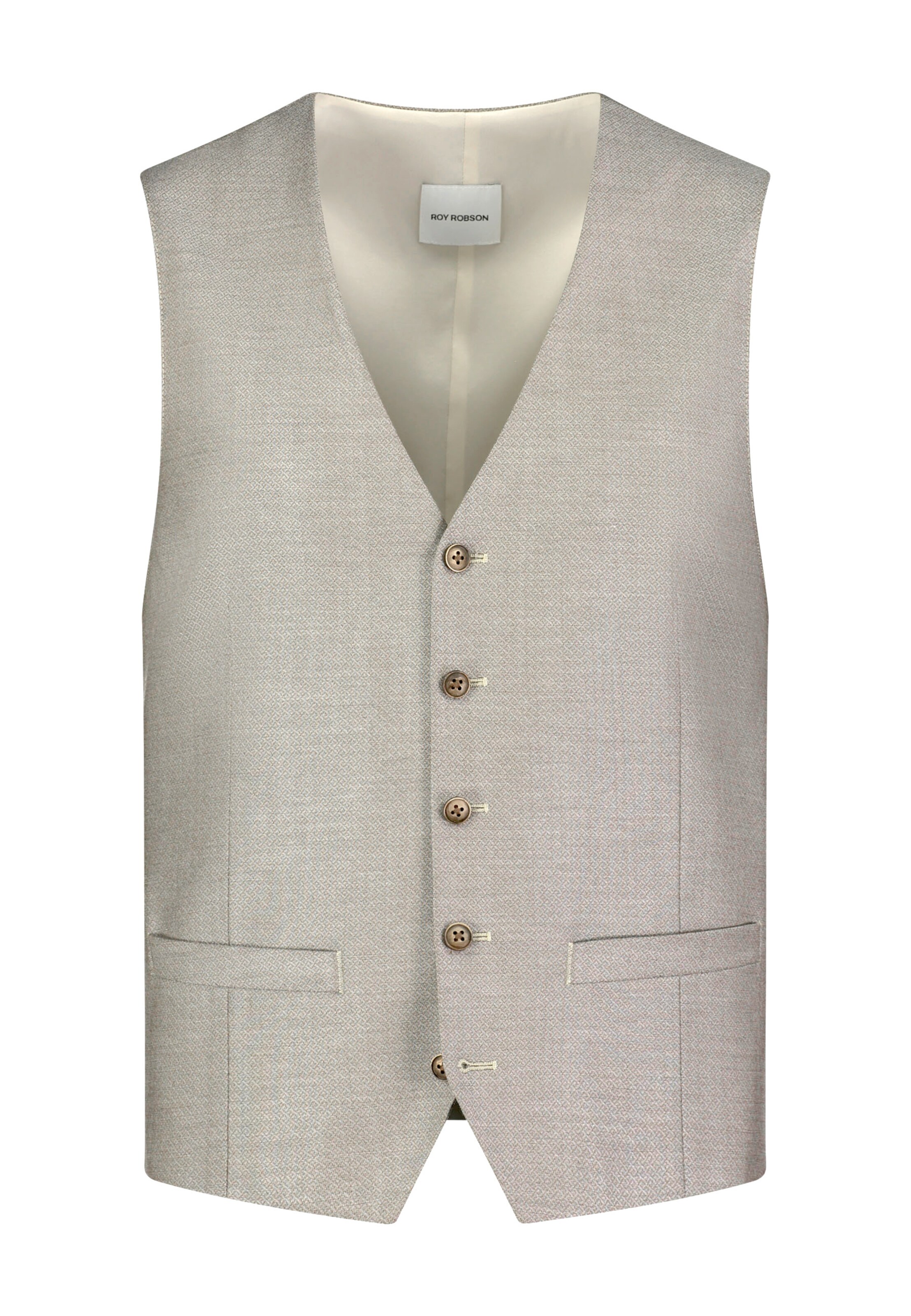 ROY ROBSON Suit vest in Brown: front