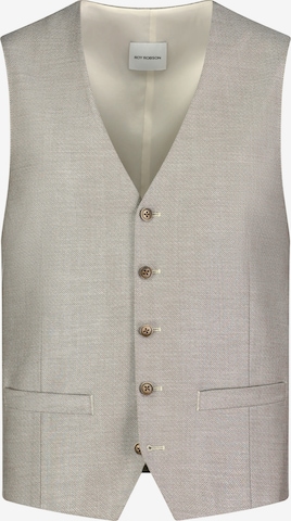 Gilet de costume ROY ROBSON en marron : devant