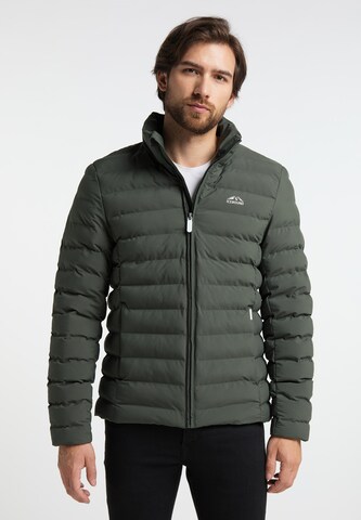 ICEBOUND Winter Jacket in Green: front