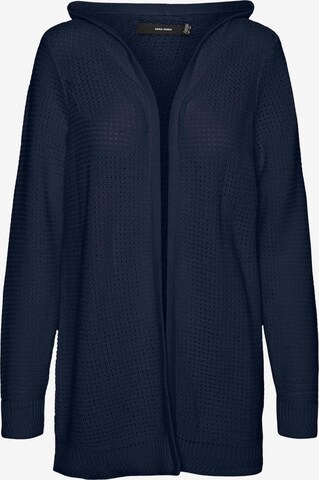 VERO MODA Gebreid vest 'SKYLA' in Blauw: voorkant