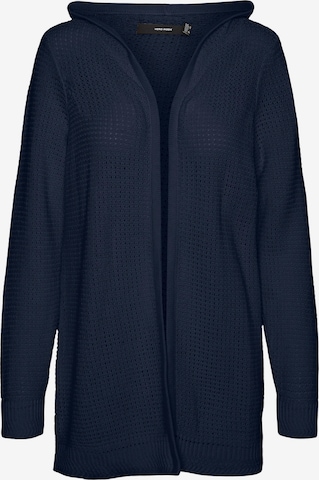 VERO MODA Knit Cardigan 'SKYLA' in Blue: front