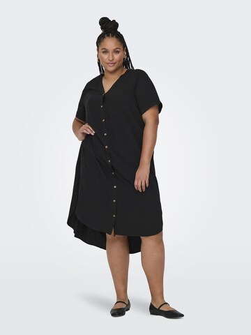 ONLY Carmakoma Blusekjole i sort: forside