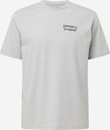 LEVI'S ® Тениска 'Relaxed Fit Tee' в сиво: отпред