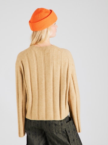 WEEKDAY Pullover 'Fiona' in Beige