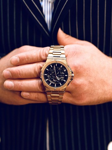 La Moda Me - Reloj analógico 'Rubros' en oro
