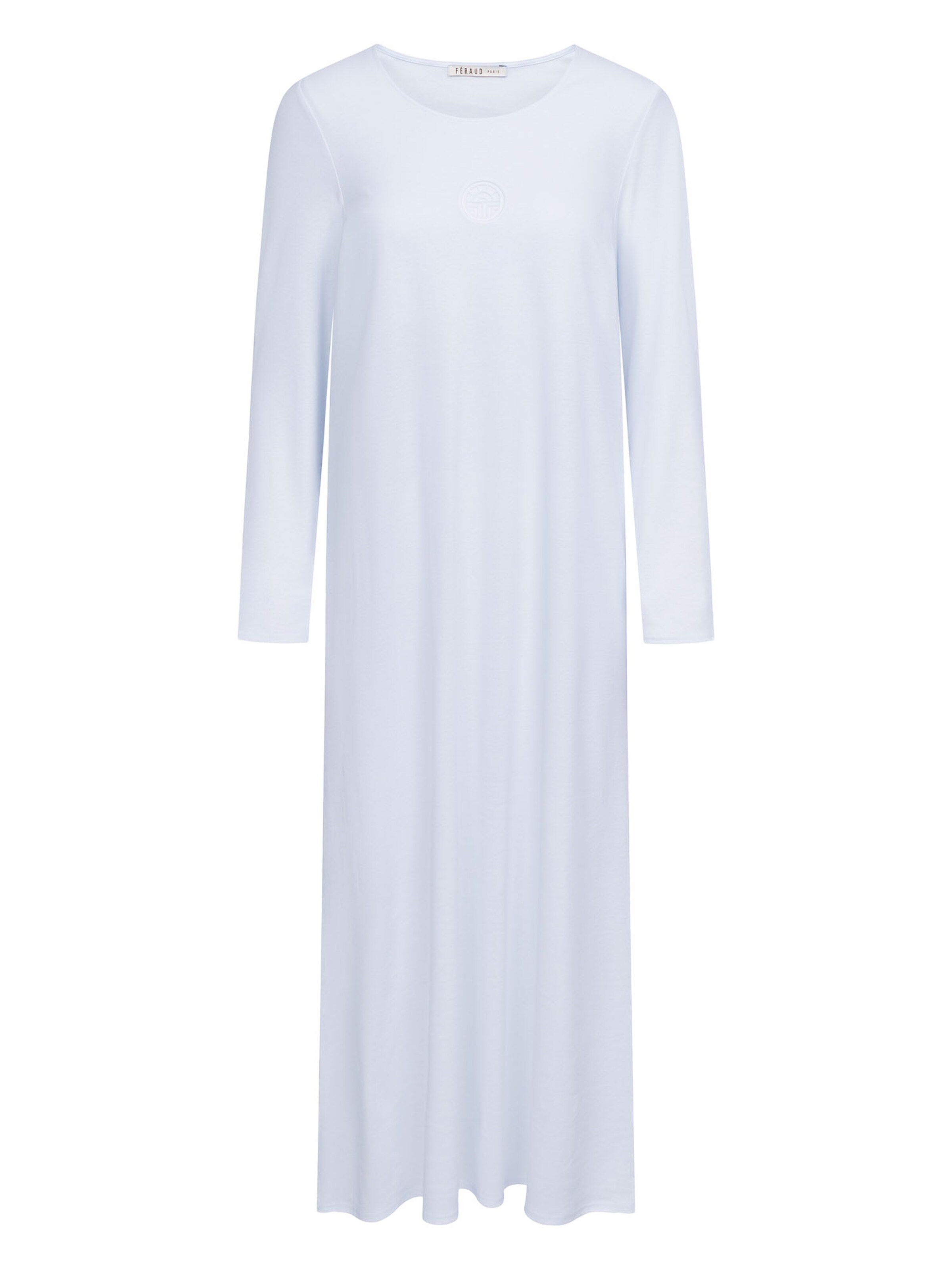 FÉRAUD PARIS Nachthemd ' Maxi ' in Blau: Vorderseite