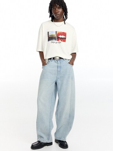 Pull&Bear T-Shirt in Weiß