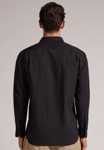 INTIMISSIMI Regular Fit Hemd in Schwarz