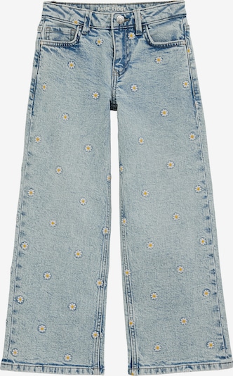 WE Fashion Farkut värissä vaaleansininen / keltainen / valkoinen, Tuotenäkymä