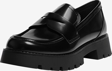 Pull&Bear Slipper in Schwarz: predná strana