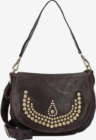 Campomaggi Shoulder Bag in Brown: front