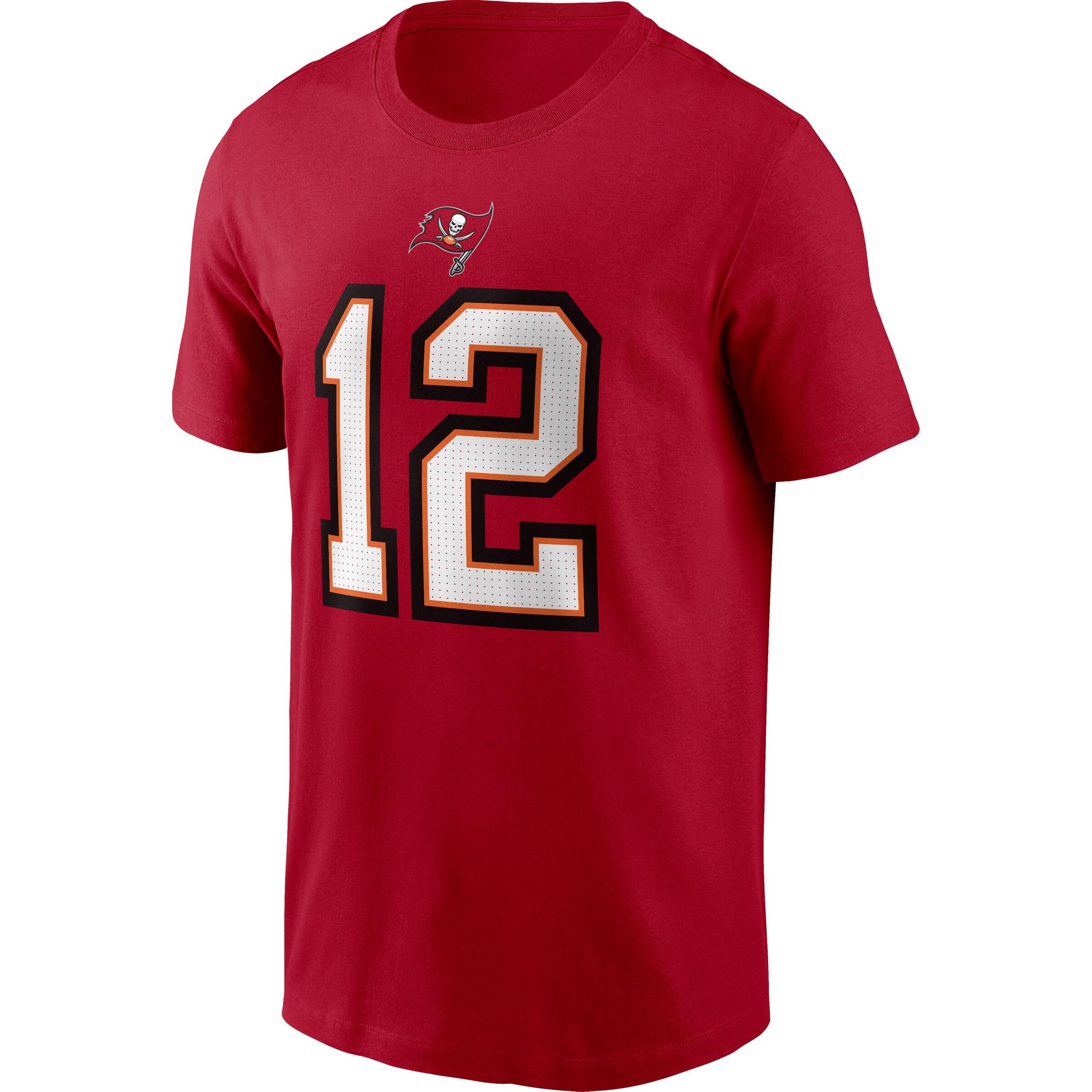 NIKE Funktionsshirt 'Tom Brady Tampa Bay Buccaneers' in Rot: Vorderseite