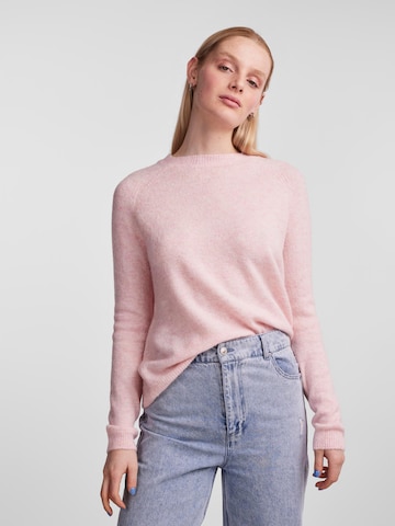 PIECES Sweater 'Juliana' in Pink: front