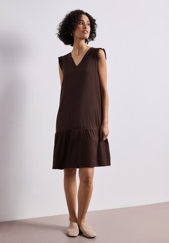STREET ONE Kleid in Braun