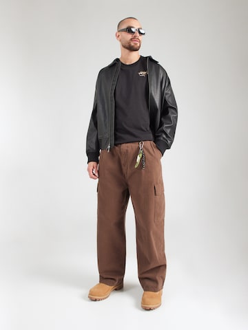 ALPHA INDUSTRIES Shirt in Zwart