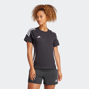 ADIDAS PERFORMANCE Funktionsshirt 'Tiro24' in Schwarz: Vorderseite