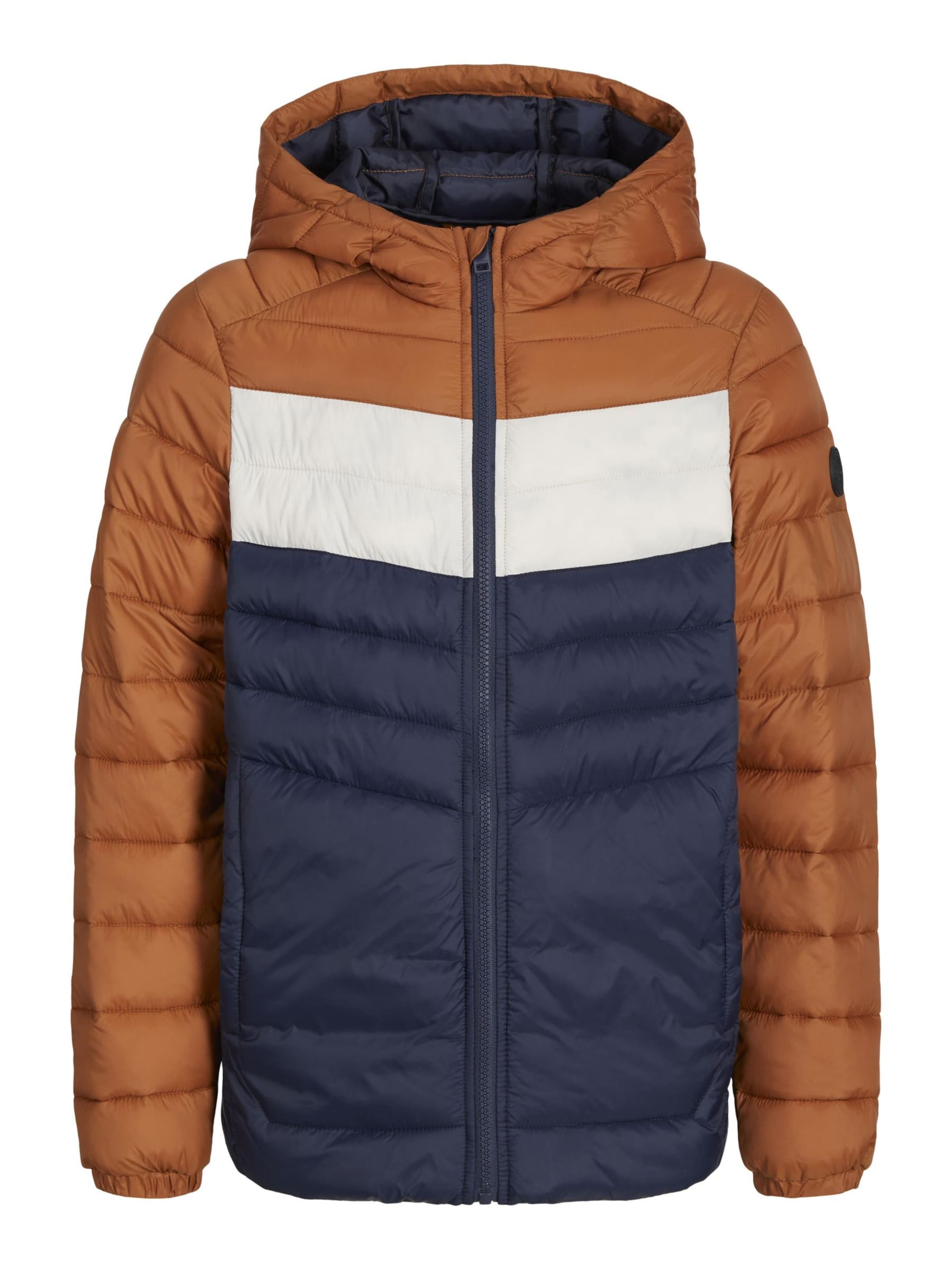 Jack & Jones Junior Jacke 'JJESPRINT' in Blau: Vorderseite