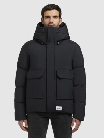 khujo Winter Jacket 'Hinto2' in Grey: front