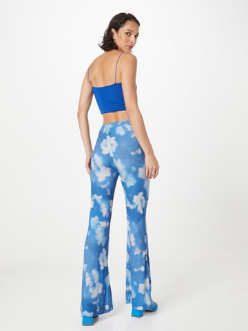 Nasty Gal Flared Pants in Blue