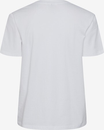 T-shirt 'Molly' PIECES en blanc