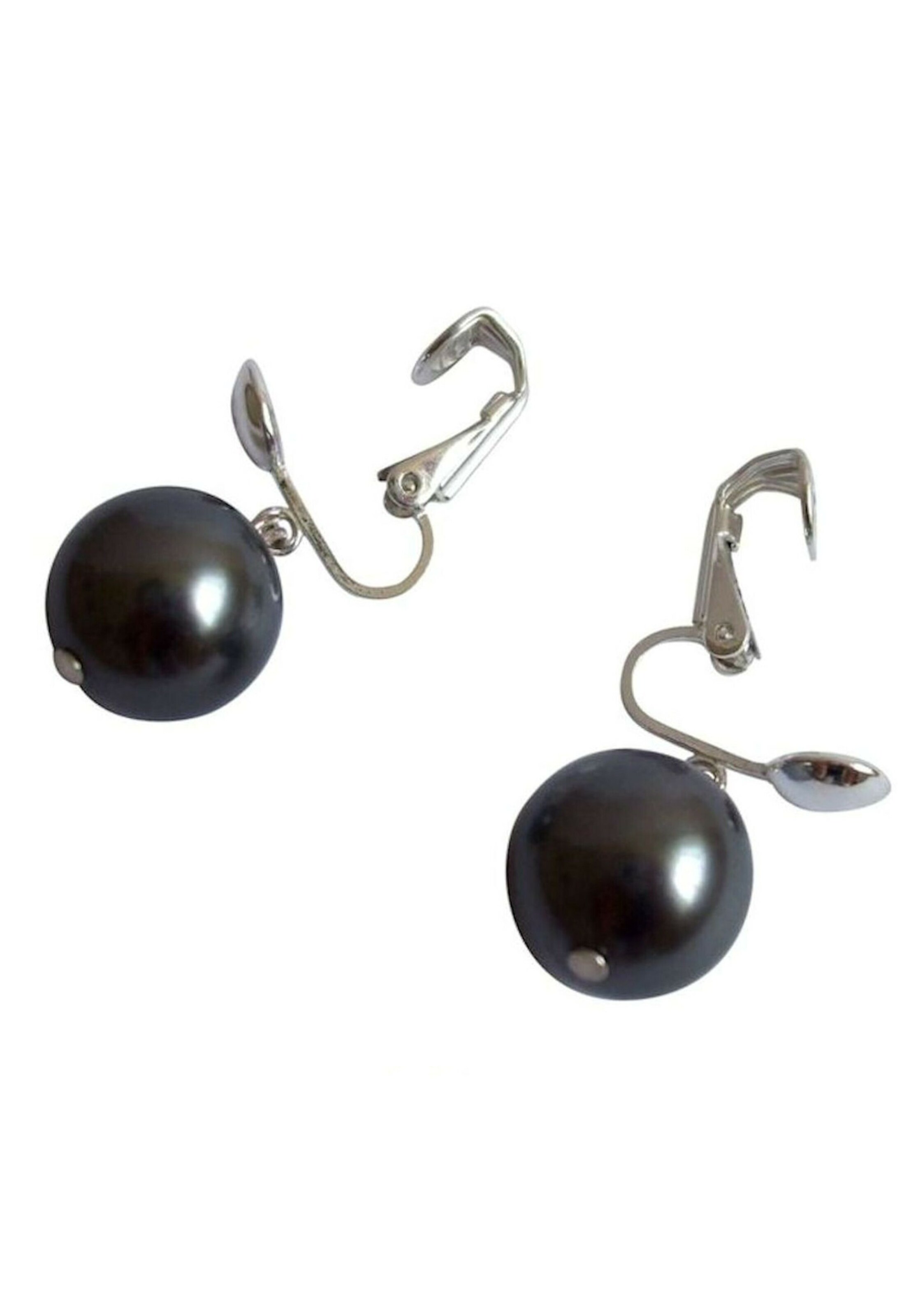 Gemshine Ohrringe in Grau