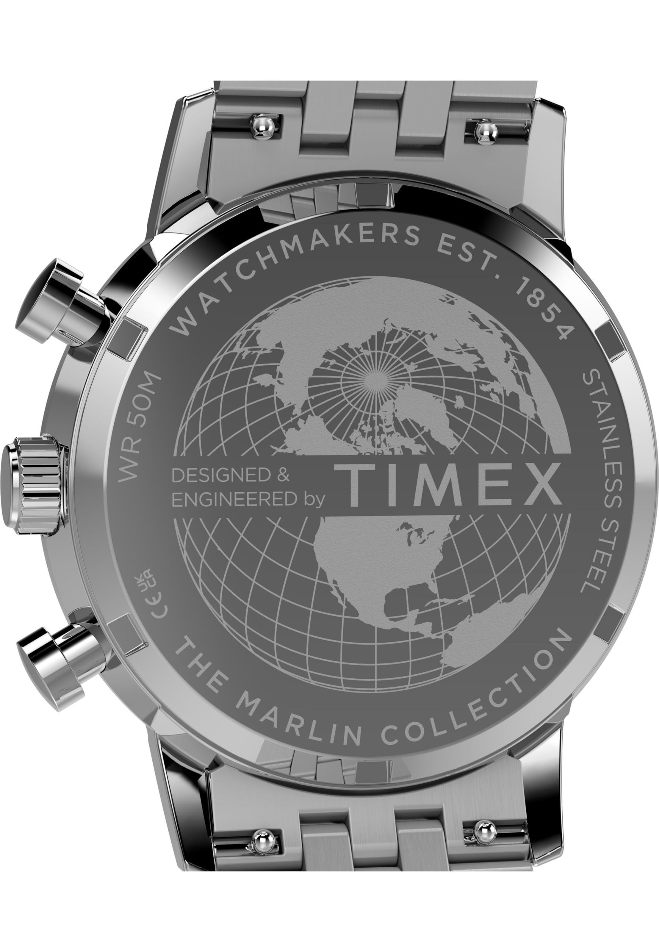 TIMEX Analoguhr in Silber