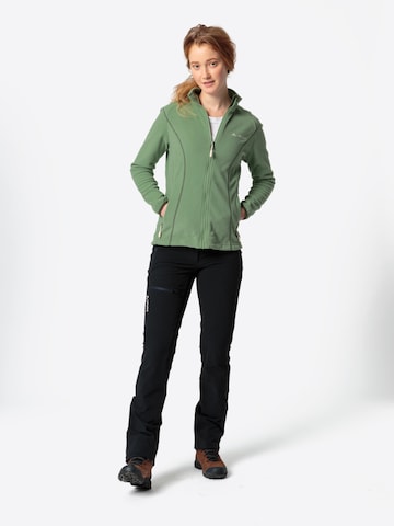 VAUDE Athletic Fleece Jacket 'Rosemoor' in Green