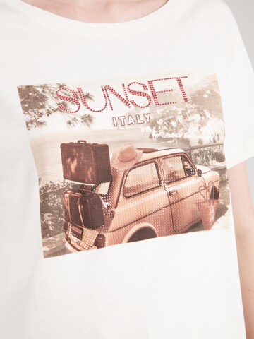 monari - Camiseta en beige