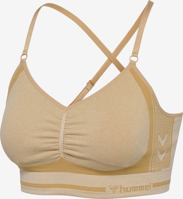 Hummel Bustier Sport bh in Geel