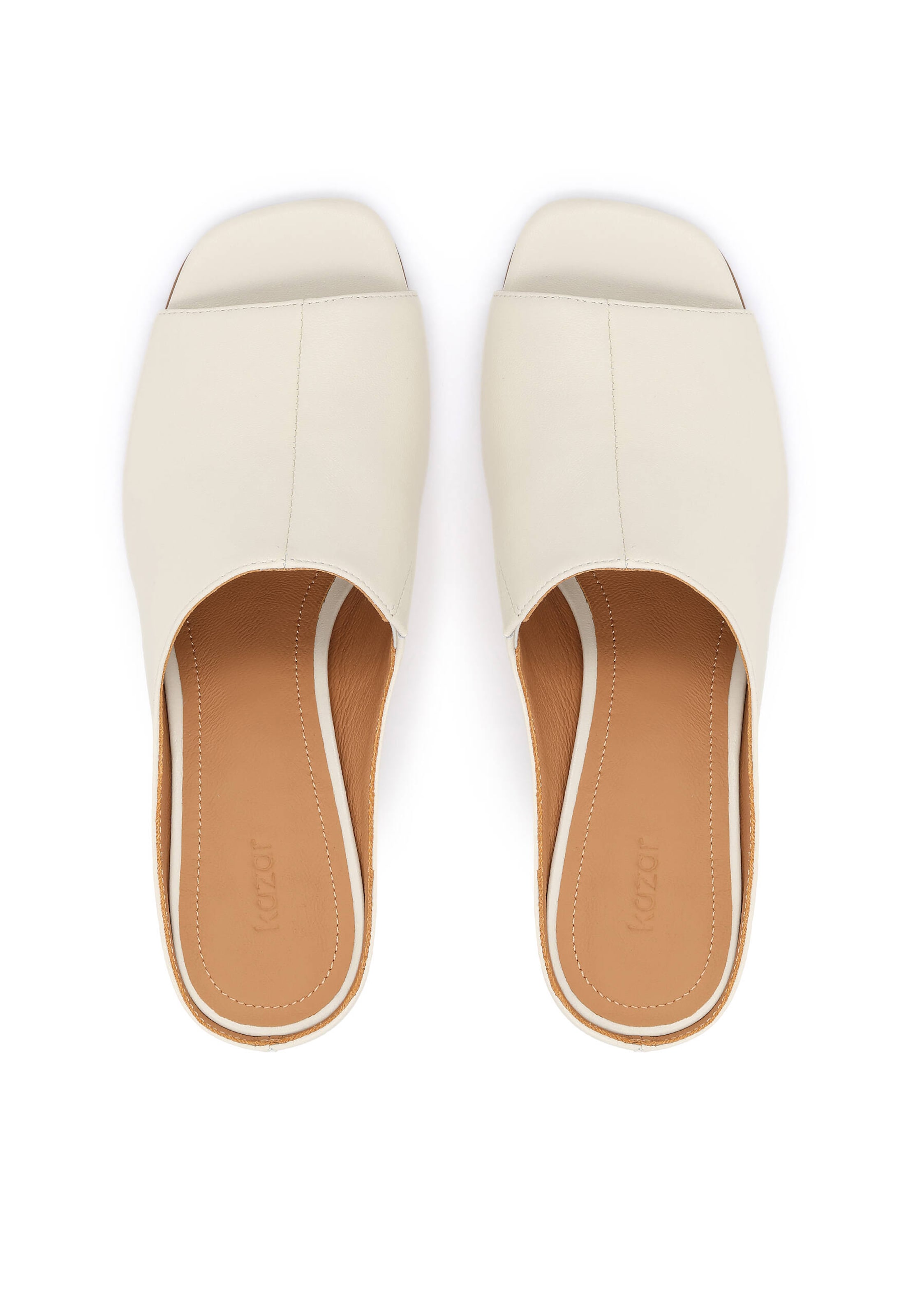 Kazar Pantolette in Weiß