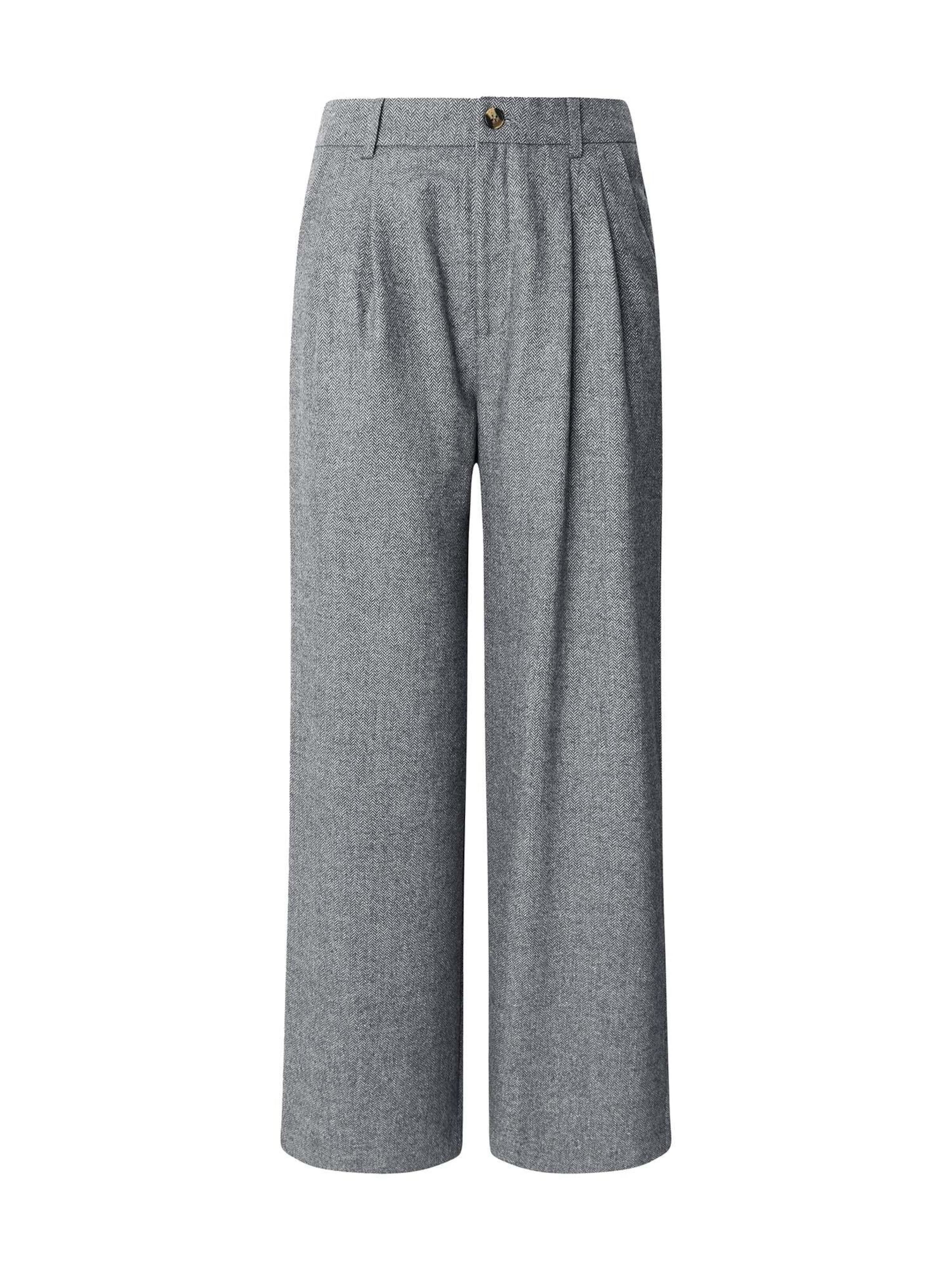 Pepe Jeans Regular Pants in Grey: front