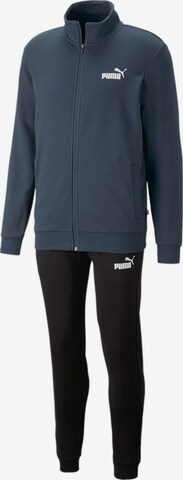 PUMA Trainingspak in Blauw: voorkant