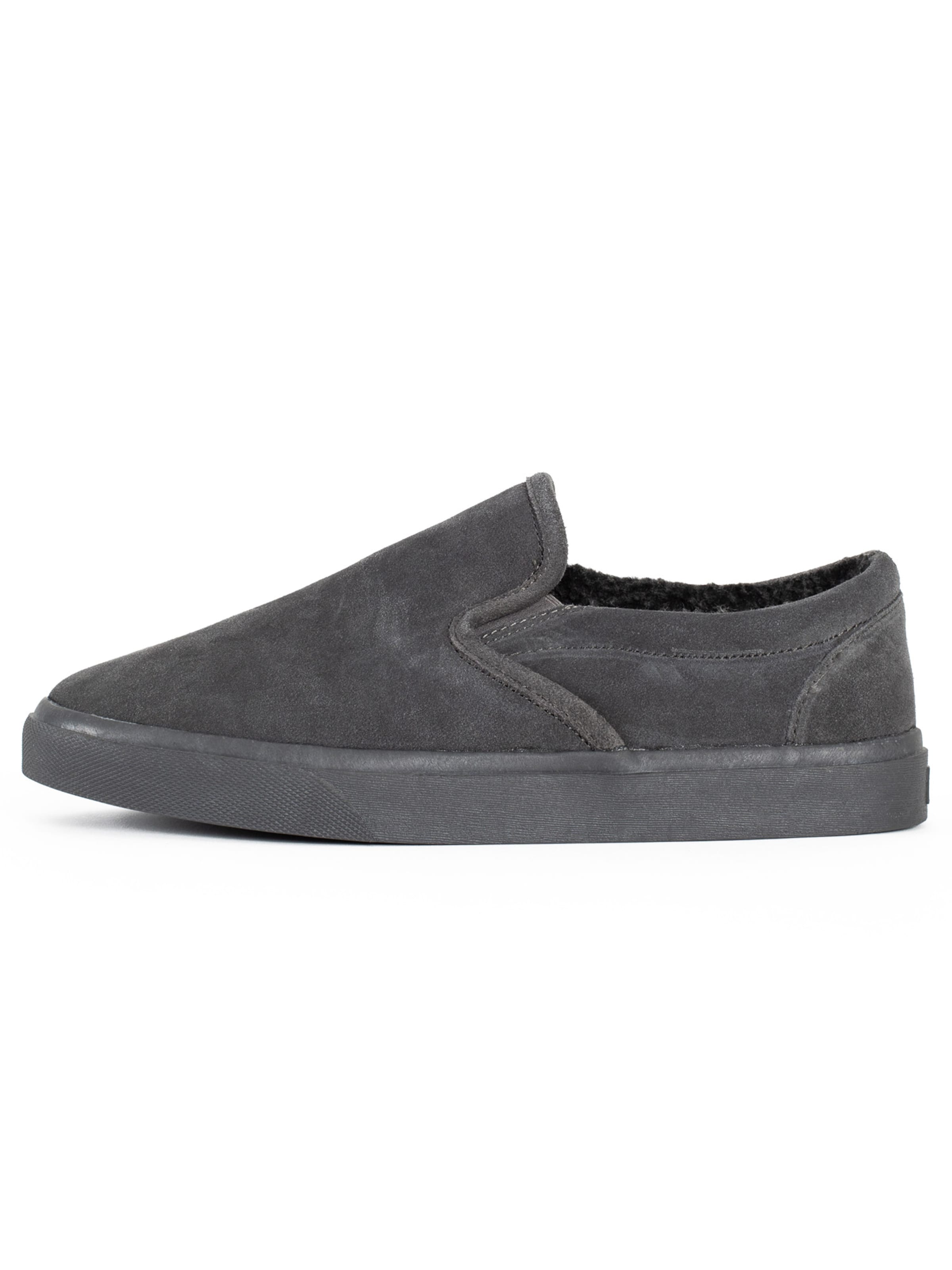 Baskets basses 'Alden' Minnetonka en gris : devant