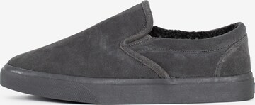 Minnetonka - Zapatillas deportivas bajas 'Alden' en gris: frente