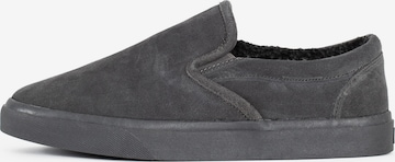 Minnetonka Platform trainers 'Alden' in Grey: front