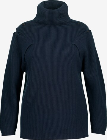 Ulla Popken Pullover in Blau: predná strana