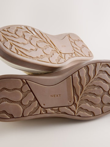 Next Rövid szárú sportcipők - bézs