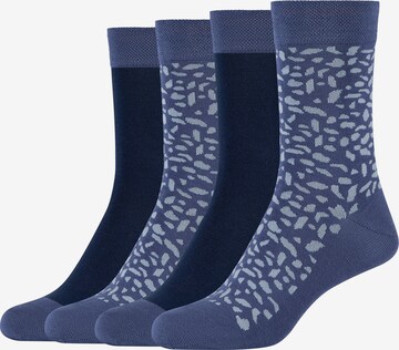 camano Socken in Blau: predná strana