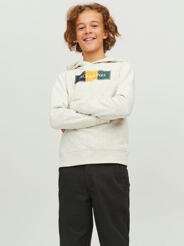 Jack & Jones JuniorSweater majica 'Codyy' - bijela boja: prednji dio