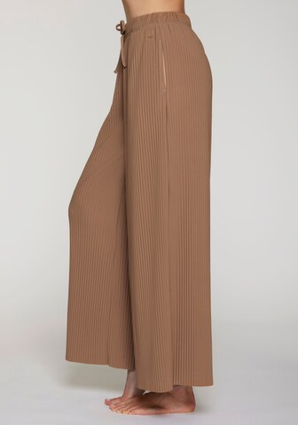 LASCANA Wide leg Pants in Brown