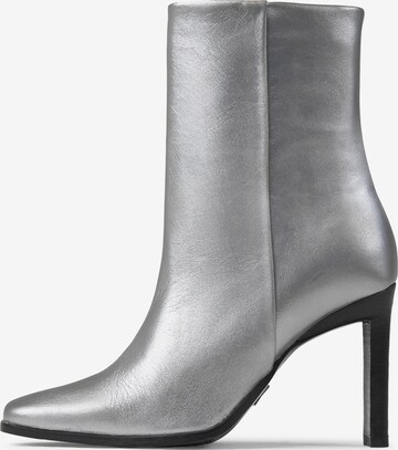 BRONX Ankle Boots 'New Aladin' in Grey: front