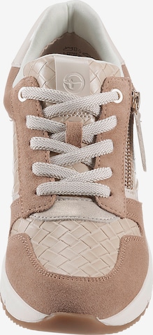 Baskets basses TAMARIS en beige