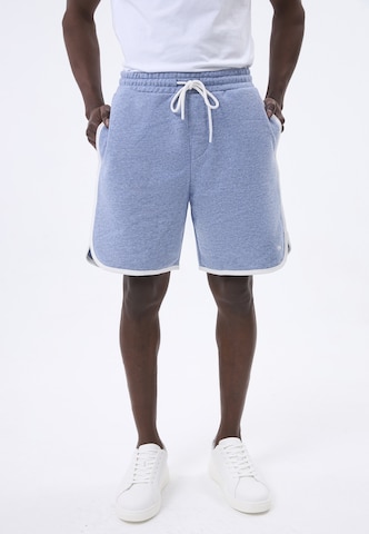 Felix Hardy Regular Broek in Blauw: voorkant