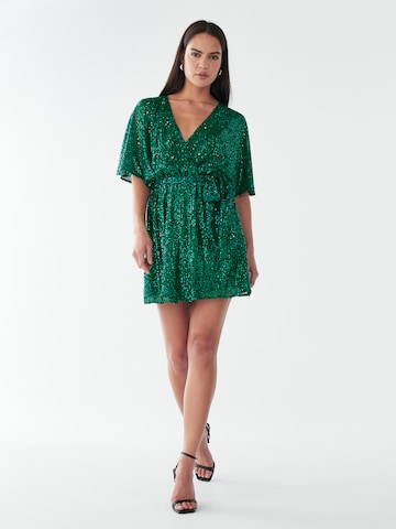 BWLDR Dress 'Danae' in Green: front