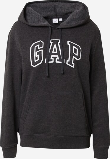 GAP Sweatshirt 'HERITAGE' in anthrazit / weiß, Produktansicht