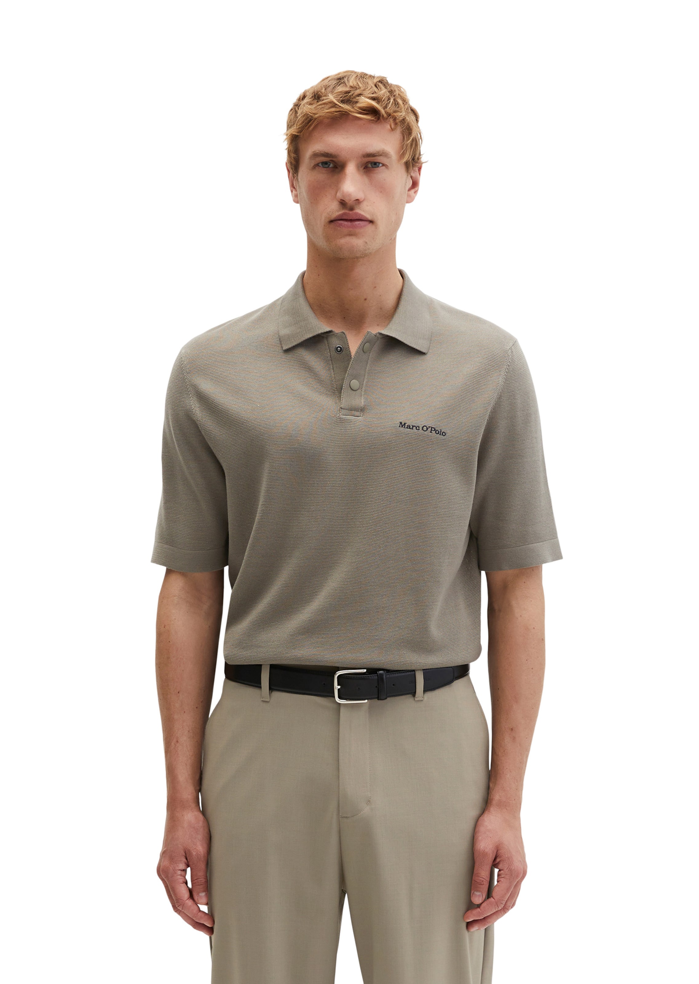 Marc O'Polo Shirt in Braun: Vorderseite