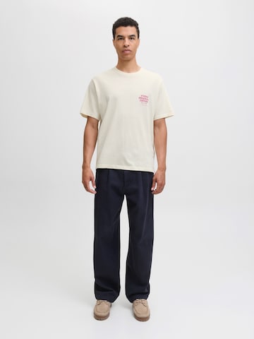 T-Shirt 'JORMEADOWS' JACK & JONES en blanc