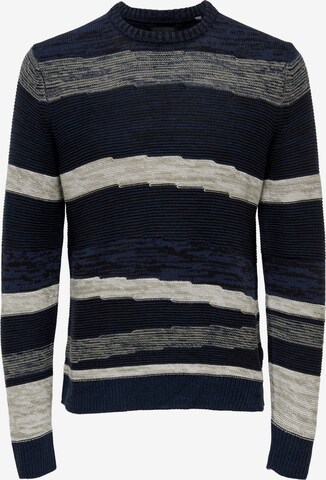 Pullover 'PIKE' di Only & Sons in colori misti: frontale
