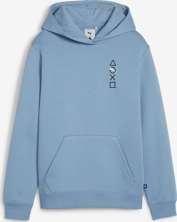 PUMA Sweatshirt 'PUMA X PLAYSTATION' in Blau: predná strana